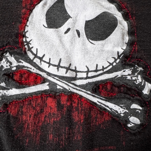 Vintage The Nightmare Before Christmas Tim Burton Touchstone Pictures Shirt LG - Picture 5 of 6